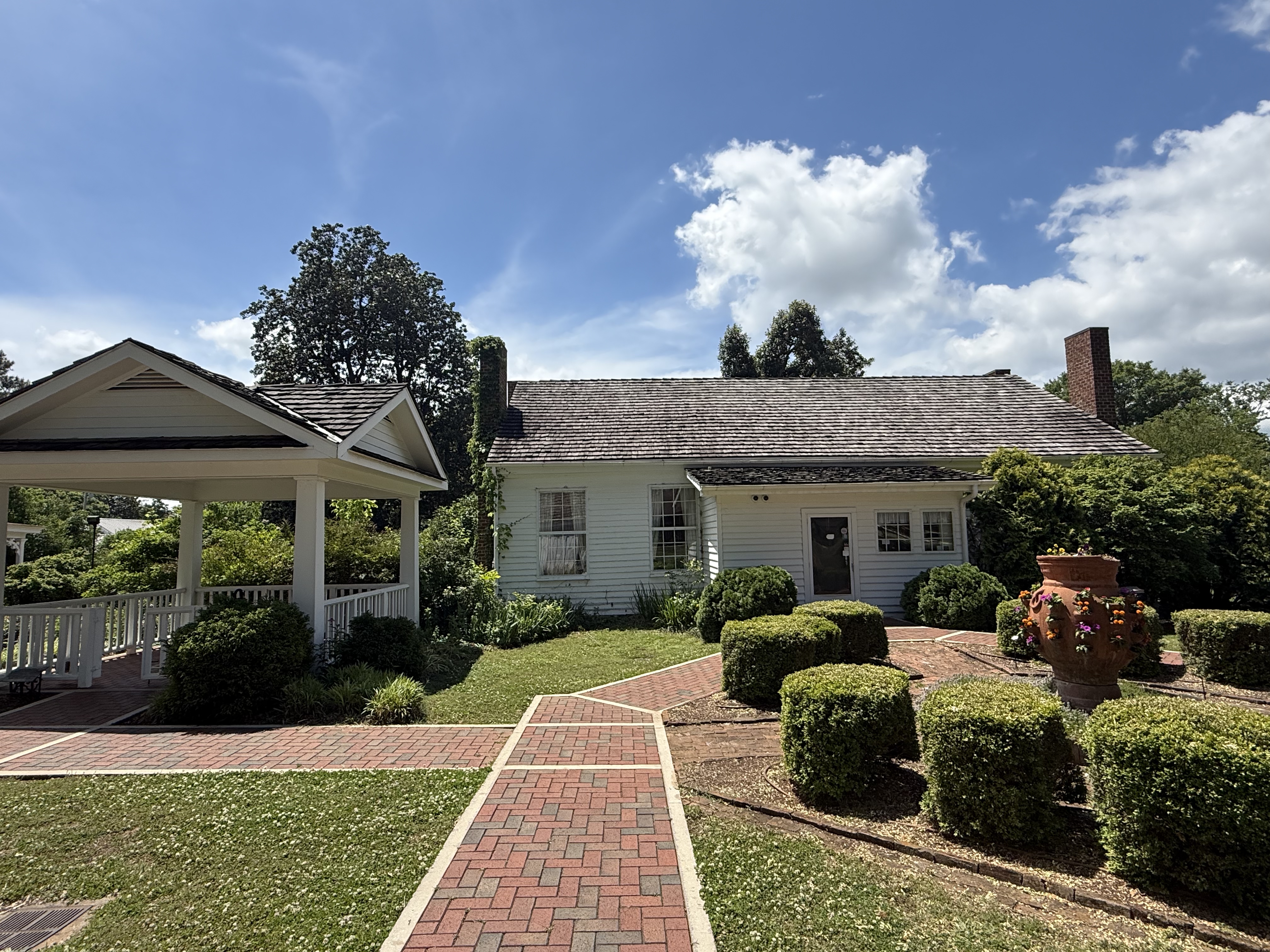 Ivy Green, Helen Keller Childhood Home from Rear