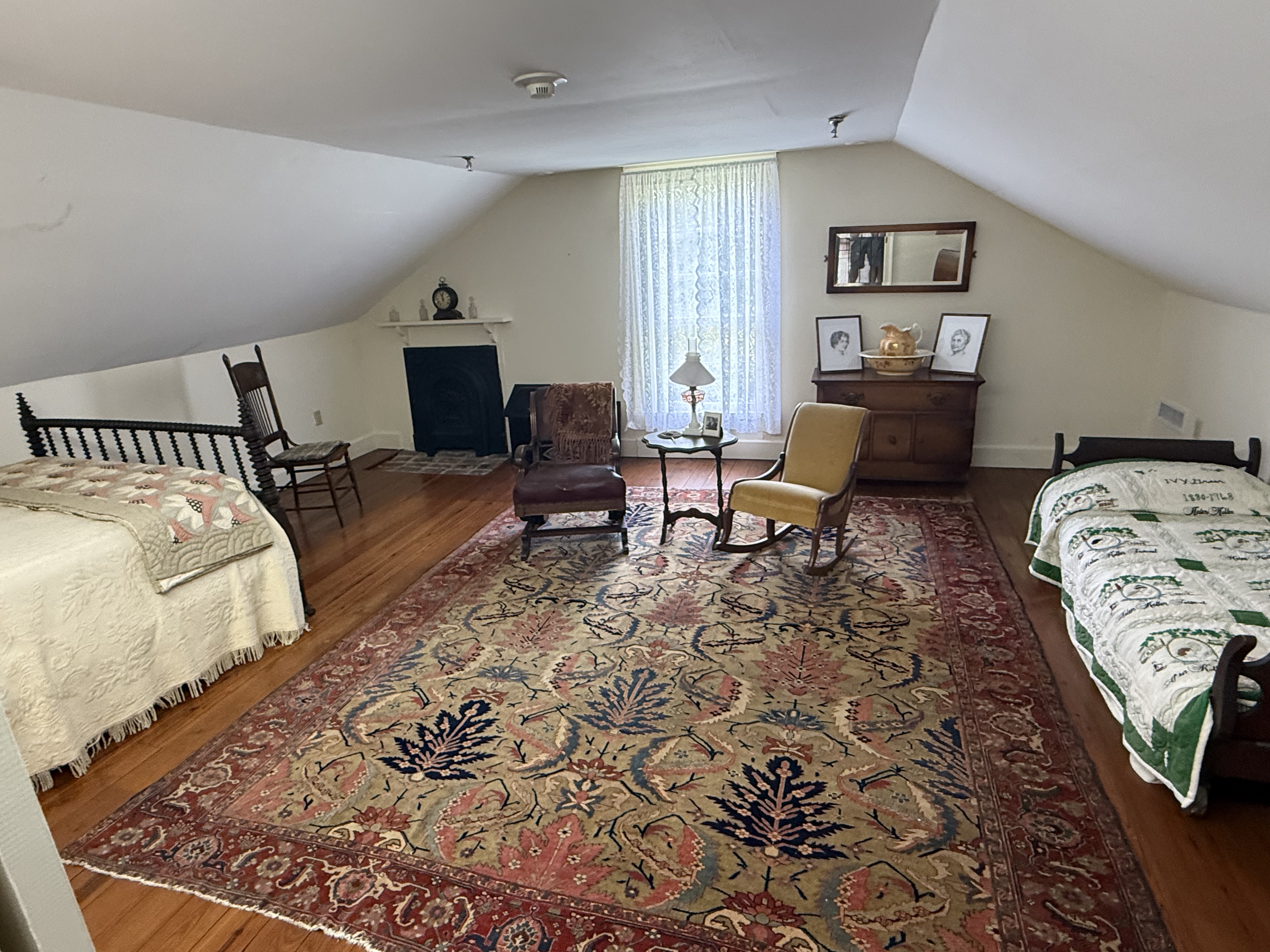 Helen Keller's bedroom, shared with her teacher, Anne