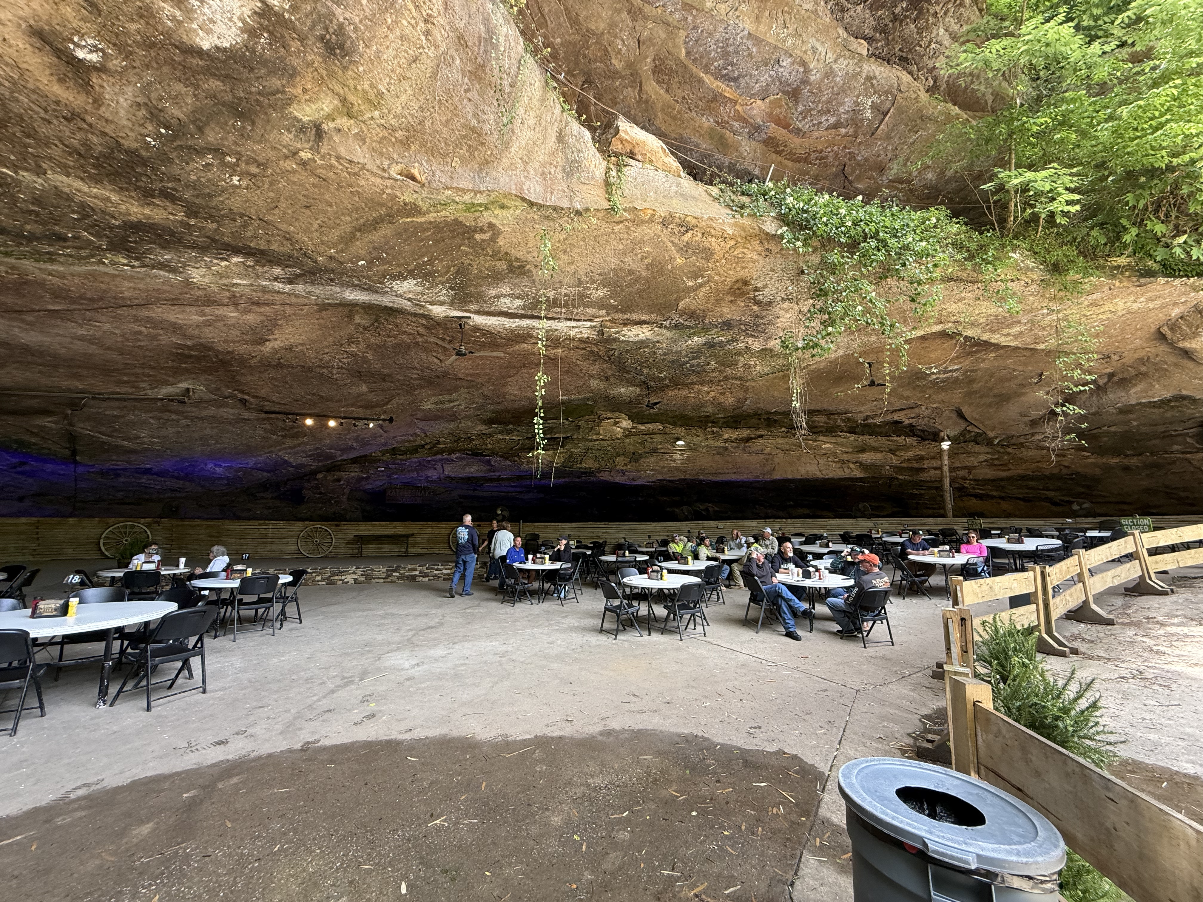 Rattlesnake Saloon Outdoor Dining area