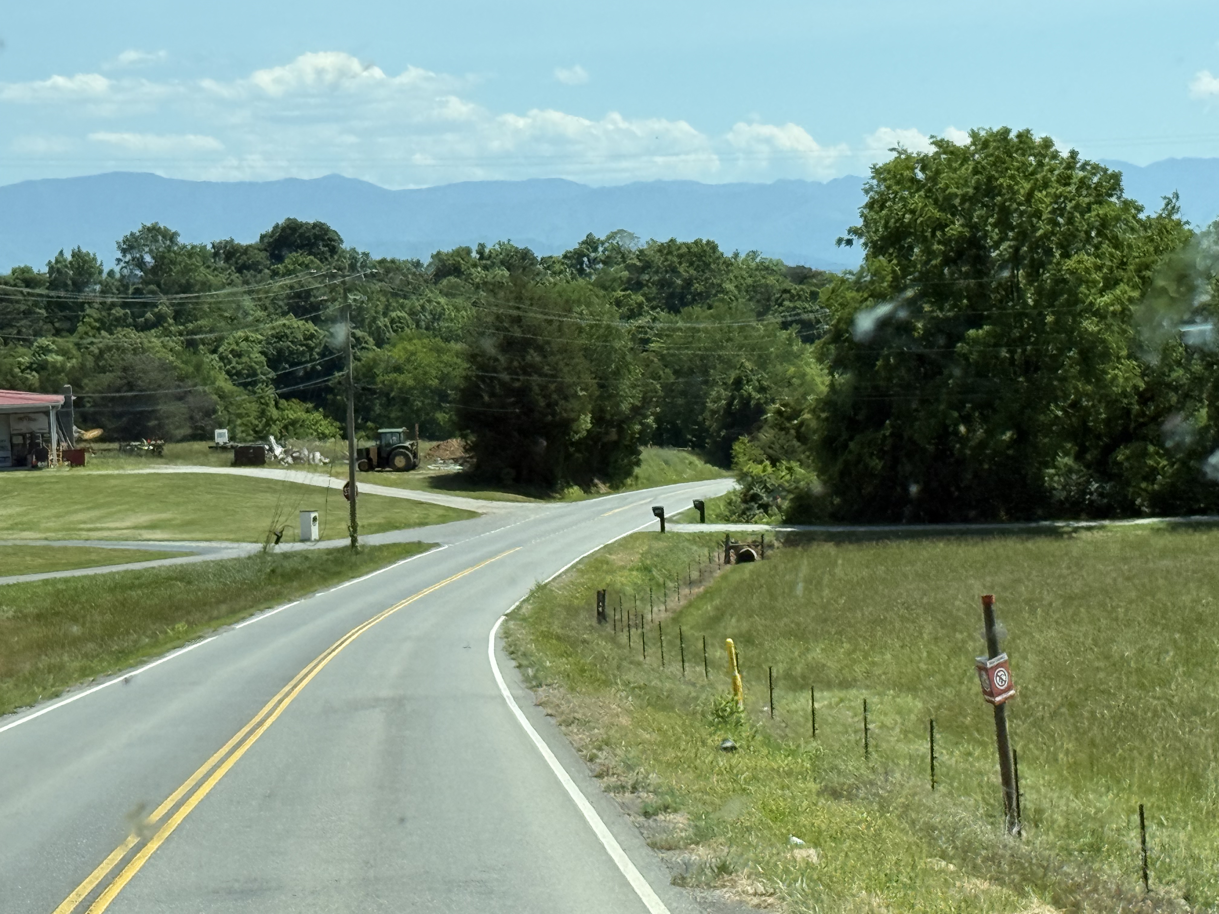 Road to Anchor Down from Interstate