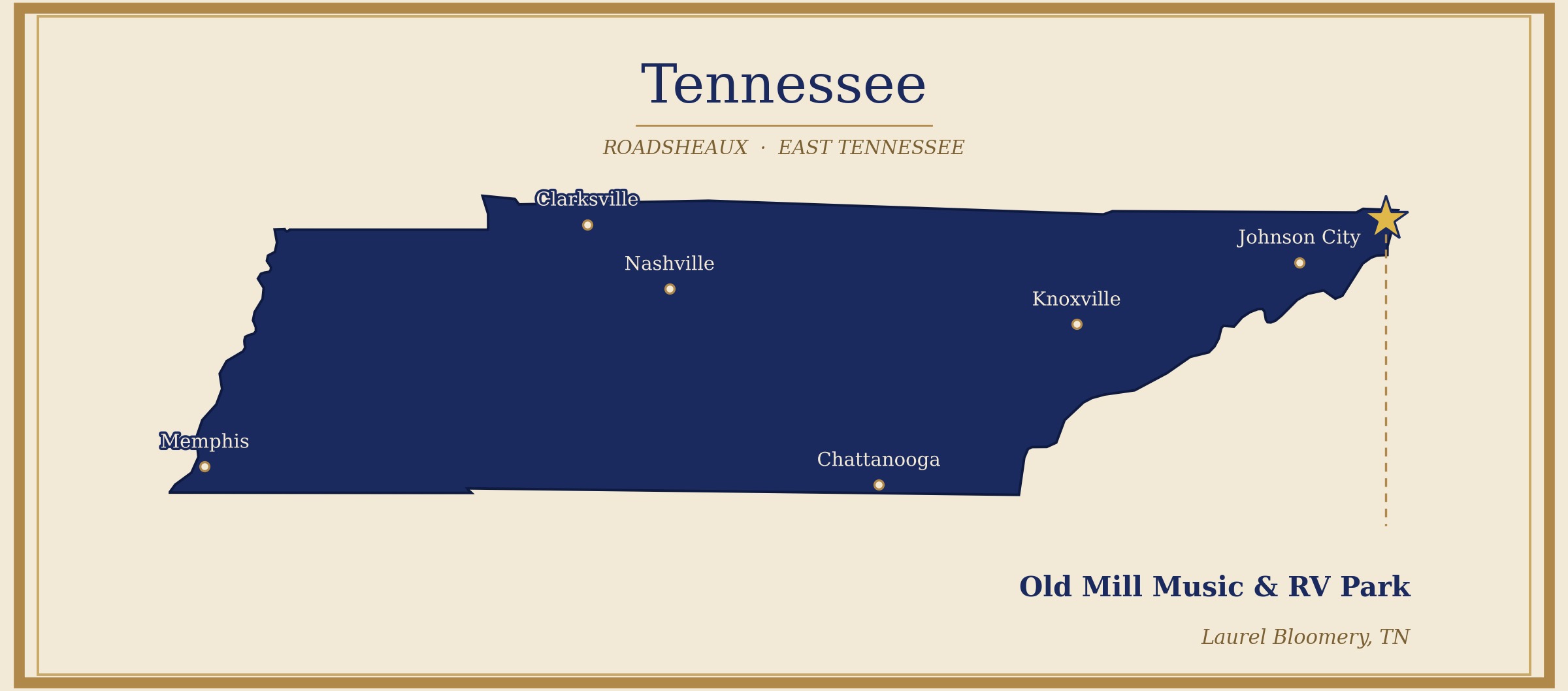 Old Mill Music & RV Park on a map