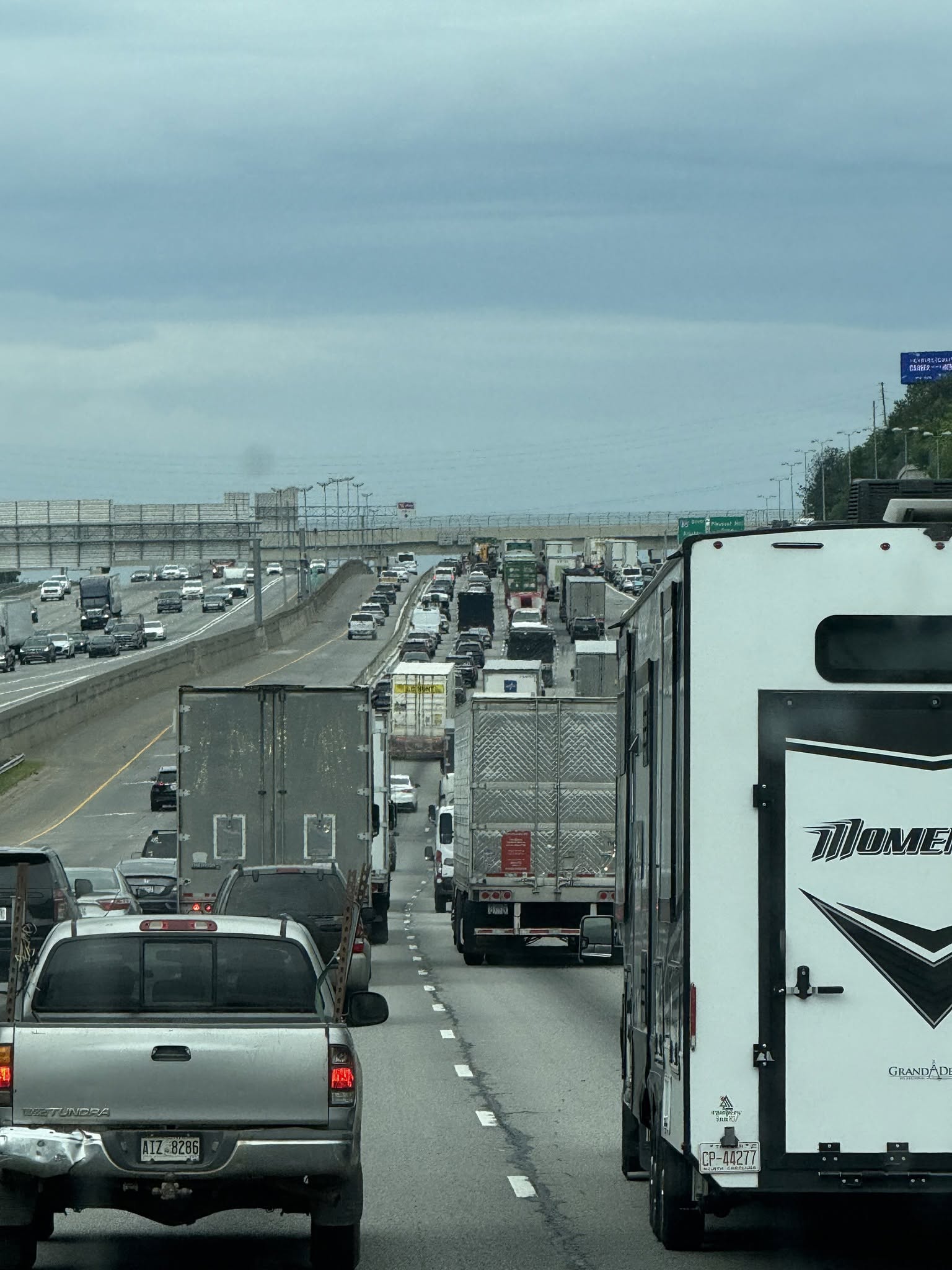 Atlanta Traffic was awful!