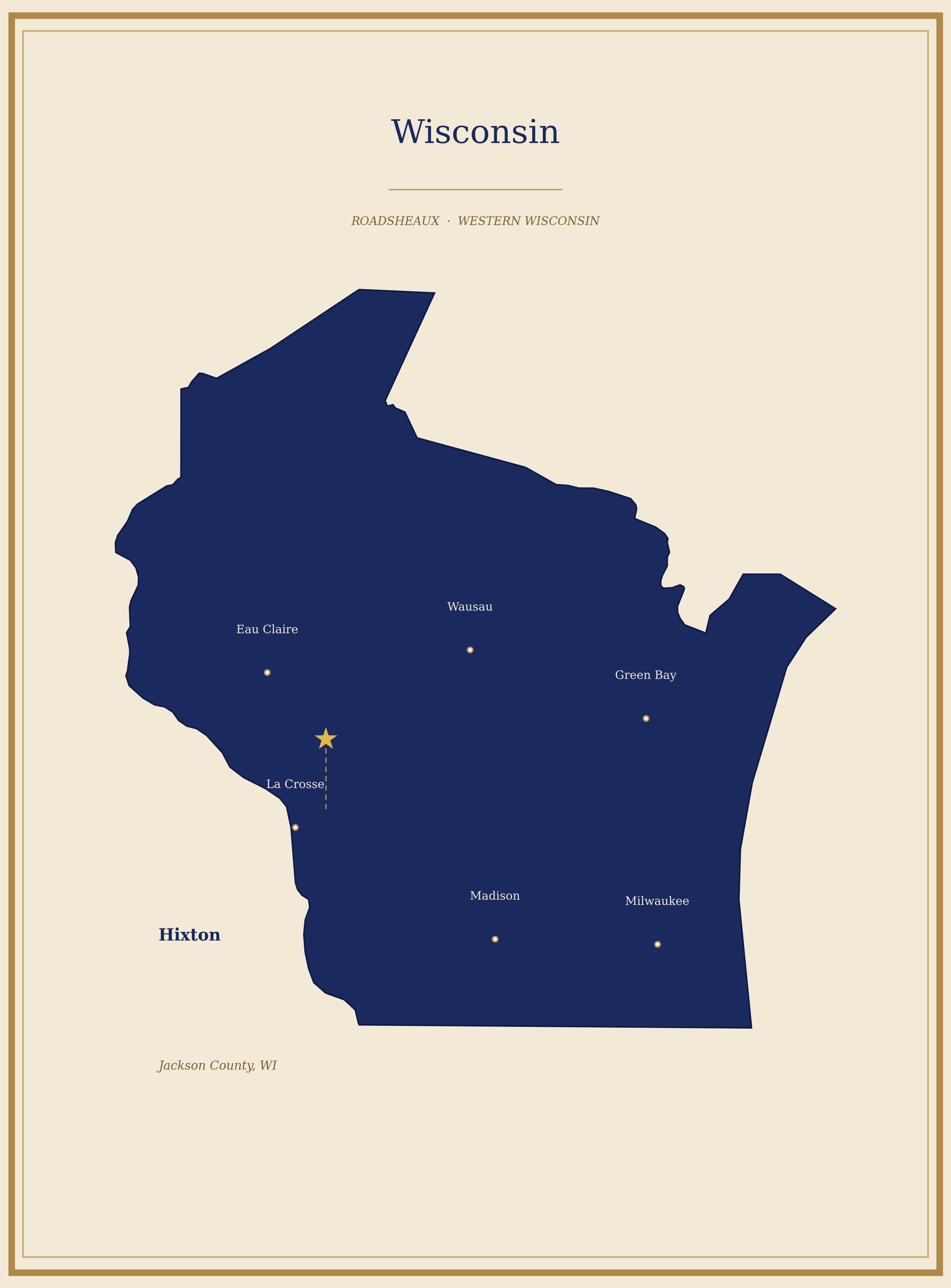 Hixton WI map locator