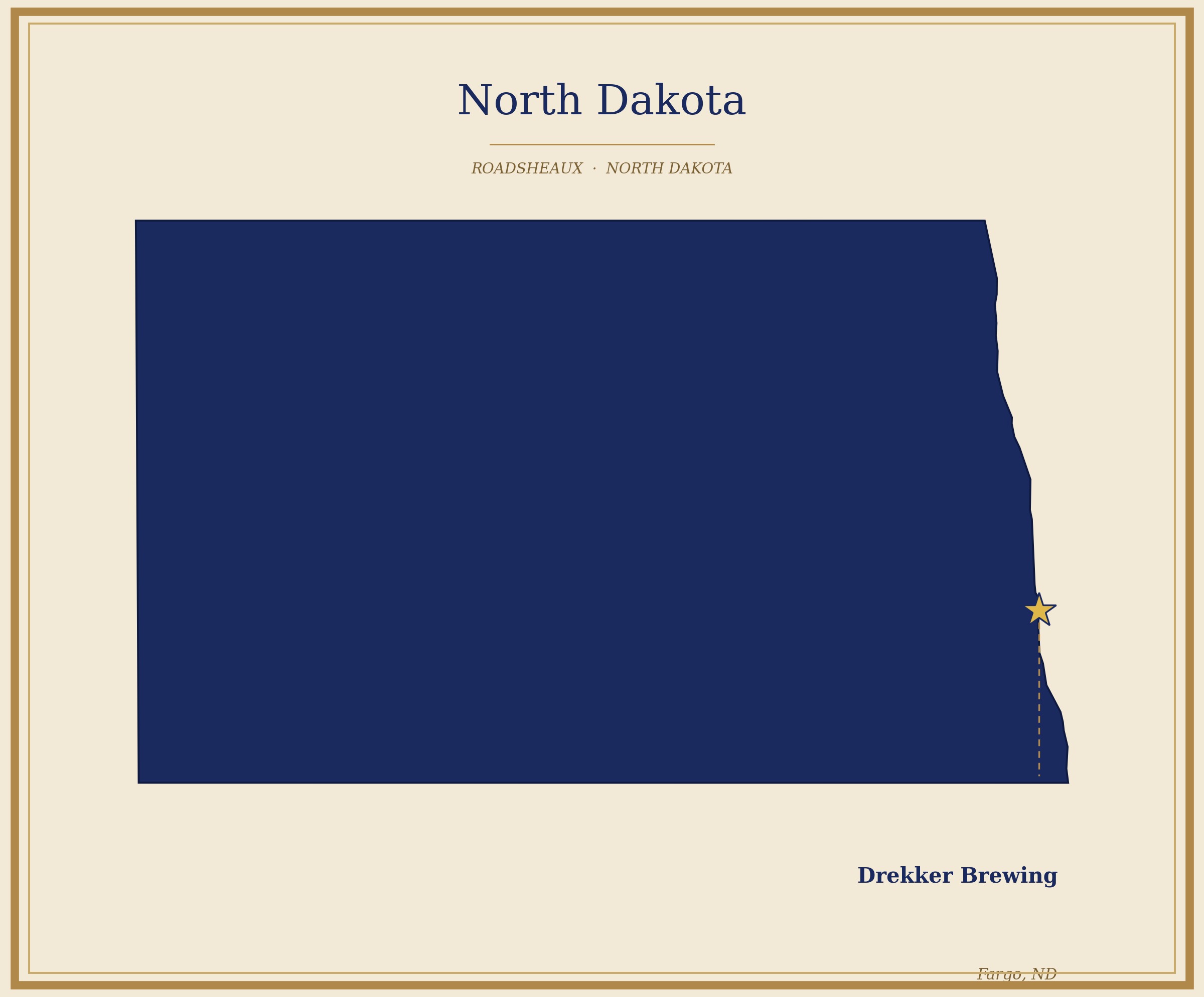 Fargo ND locator map