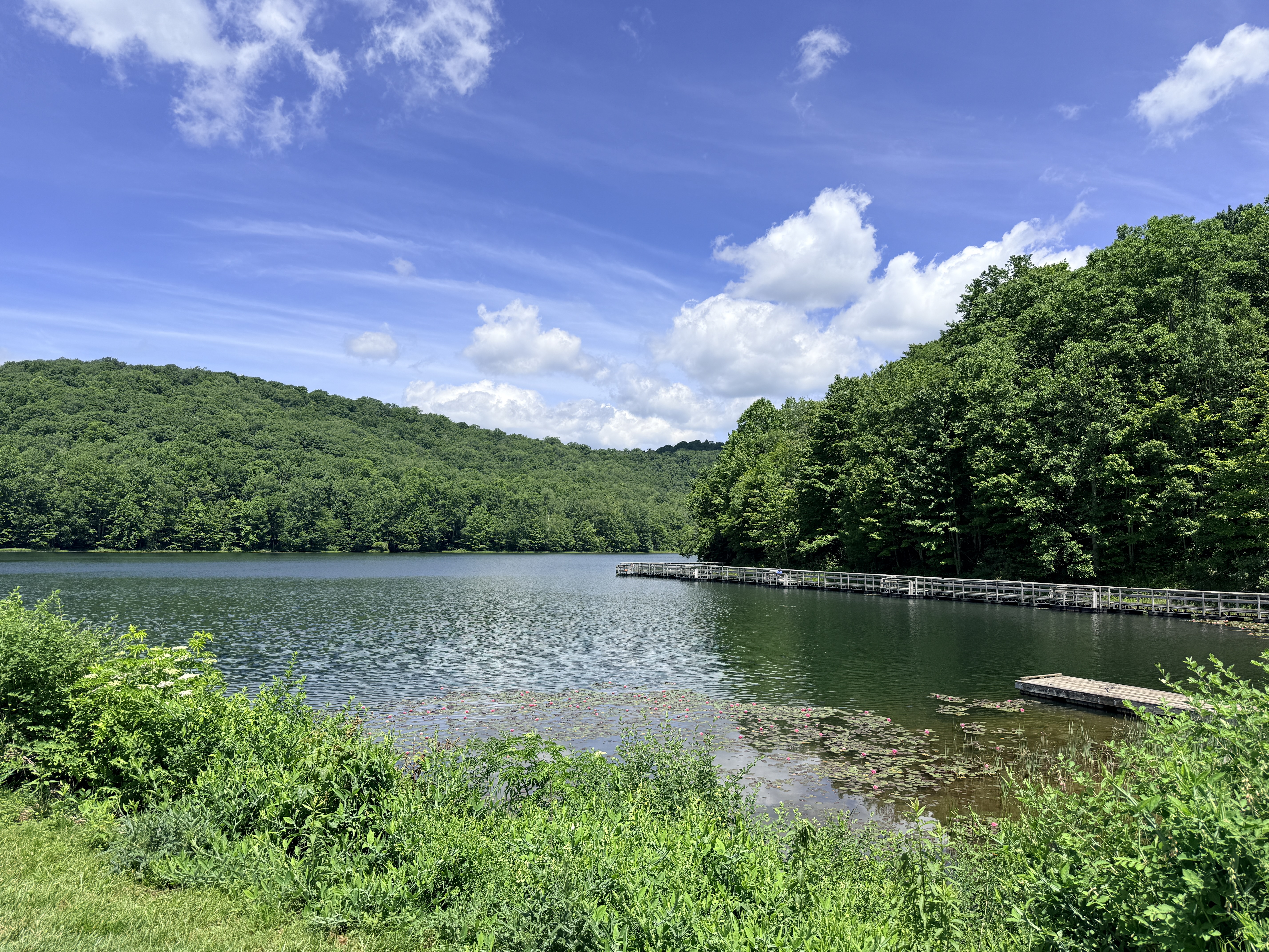 Summit Lake along Highland Scenic Drive Summit Lake along Highland Scenic Drive