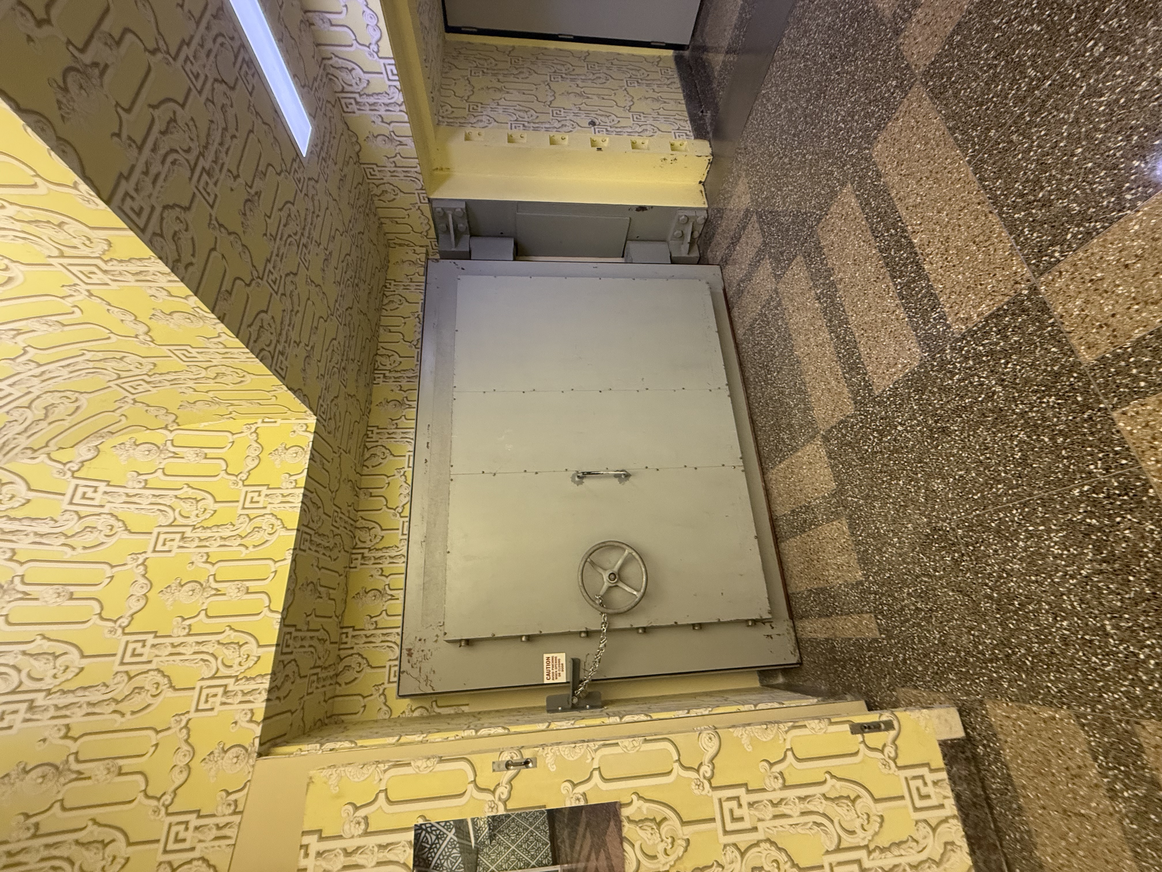 Blast Door at The Greenbriar