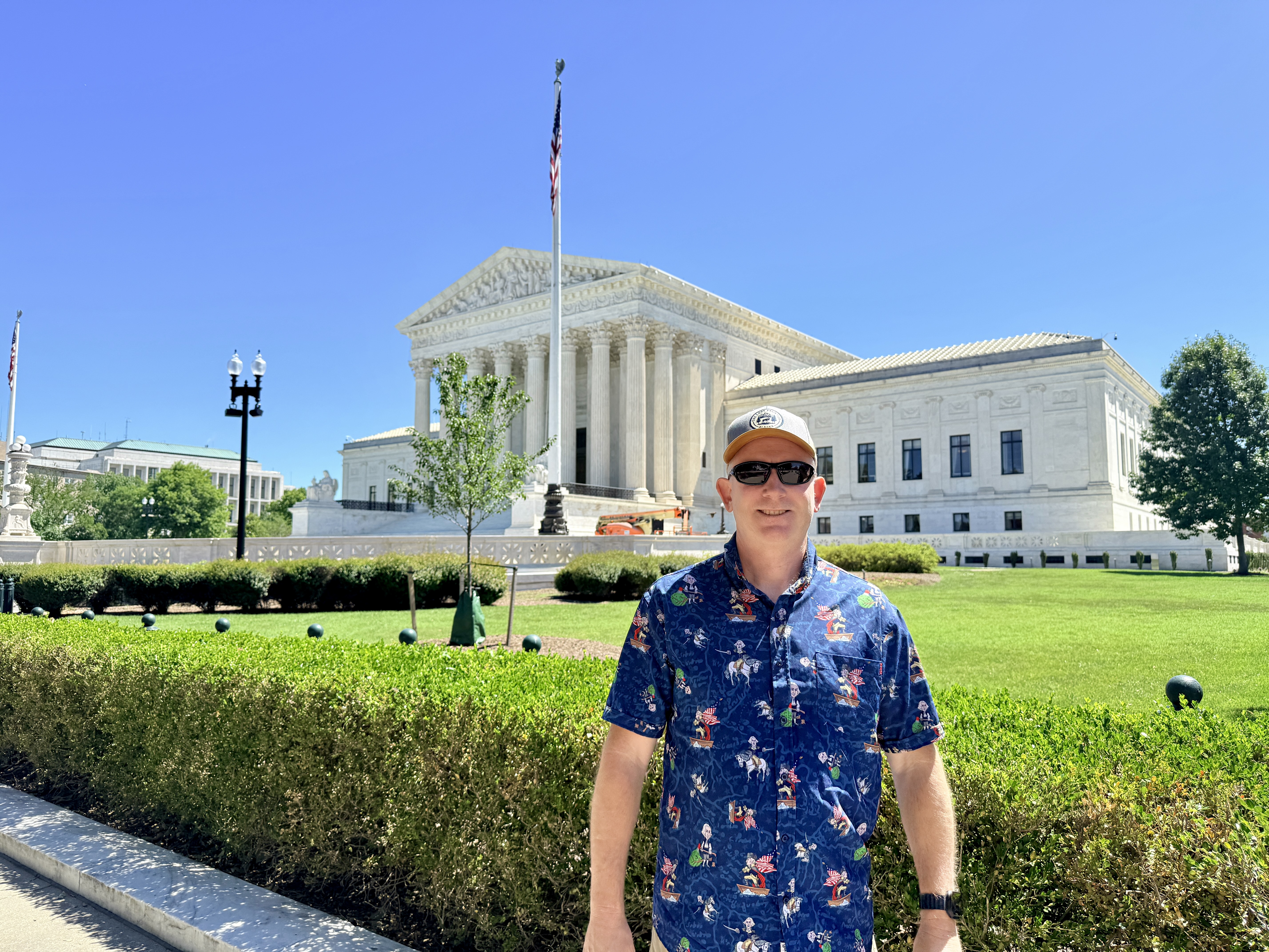 Chad outside of US Supreme Court