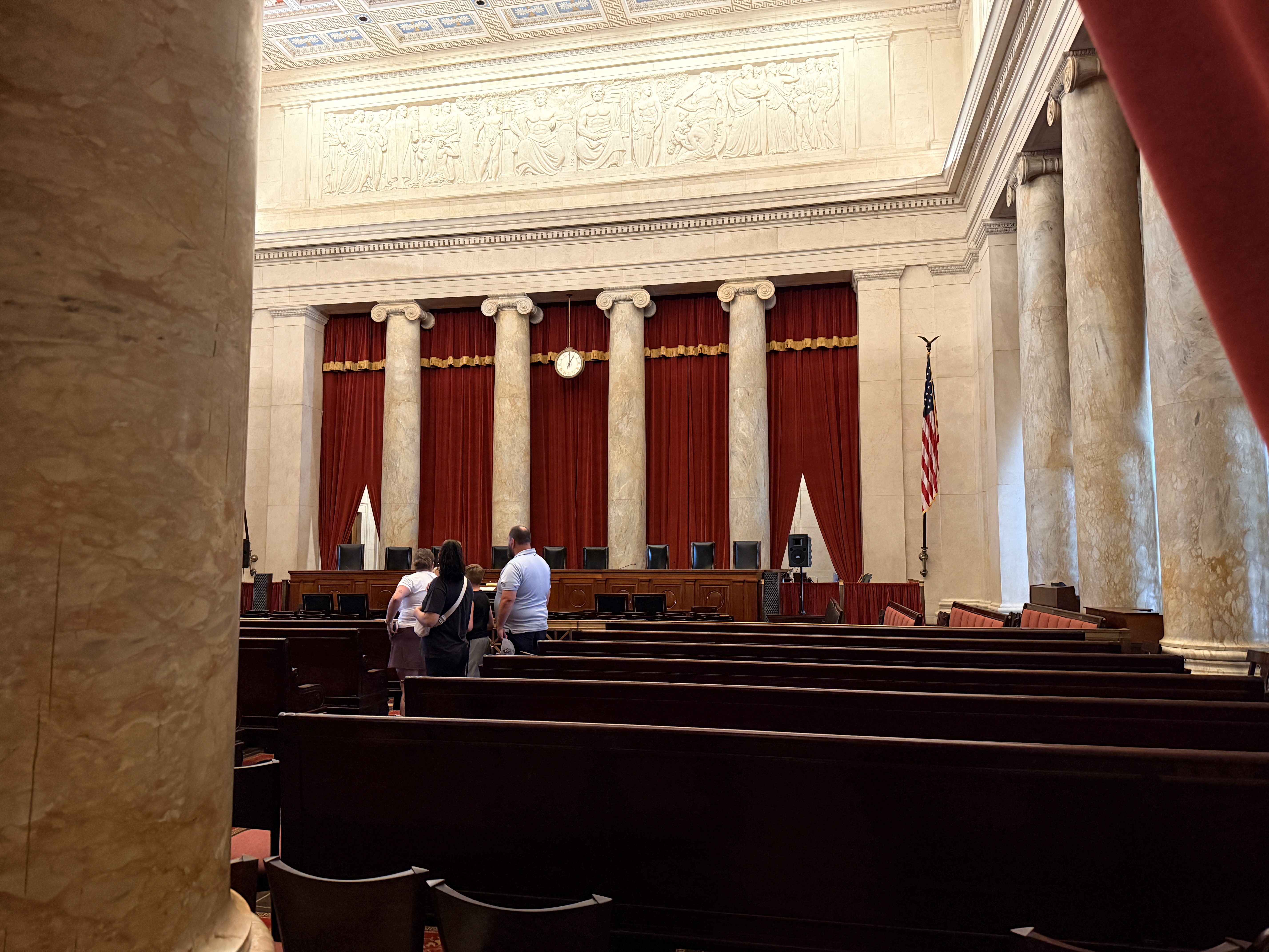 Inside the US Supreme Courtroom