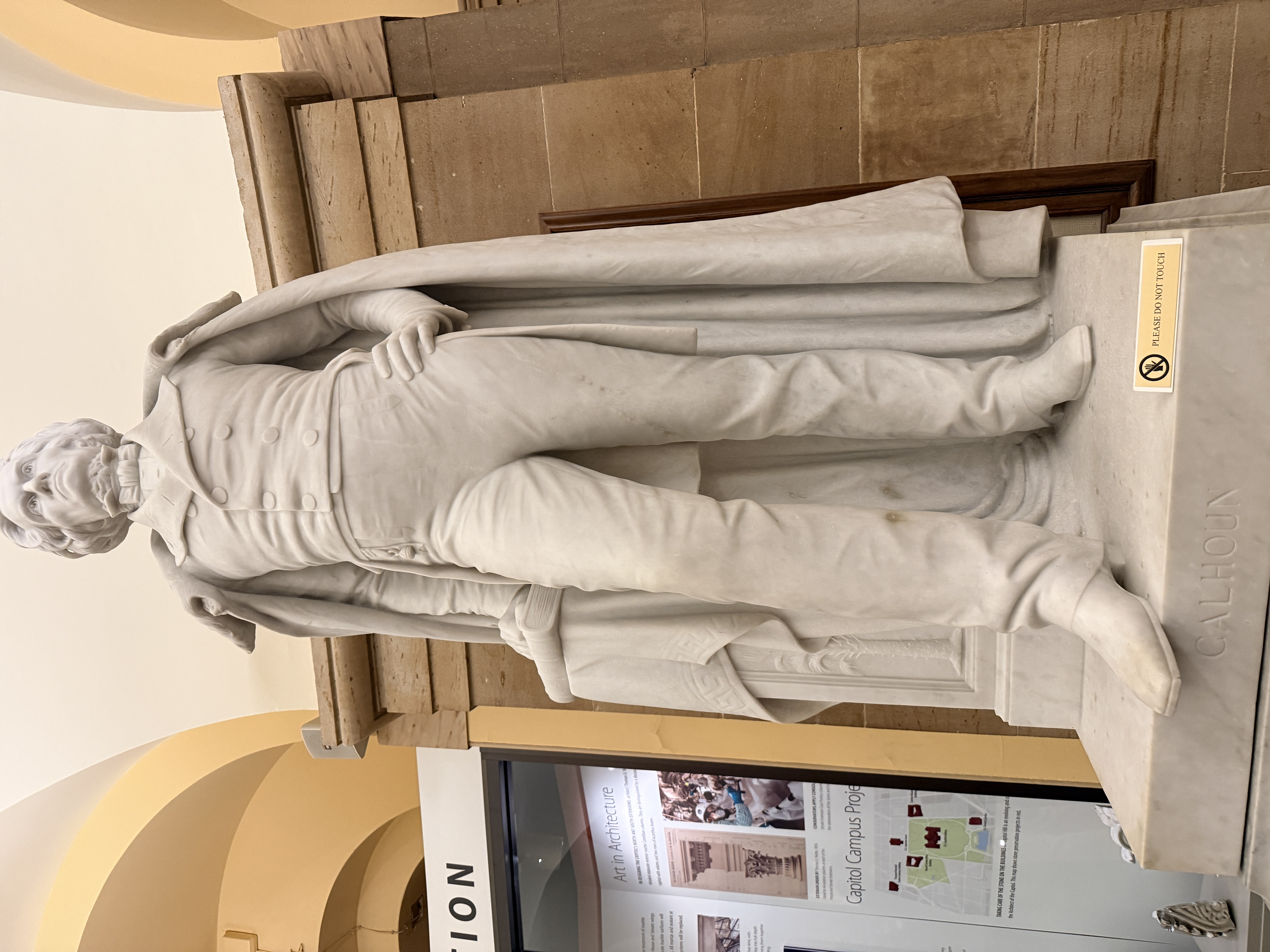 John C. Calhoun Statue in US Capitol