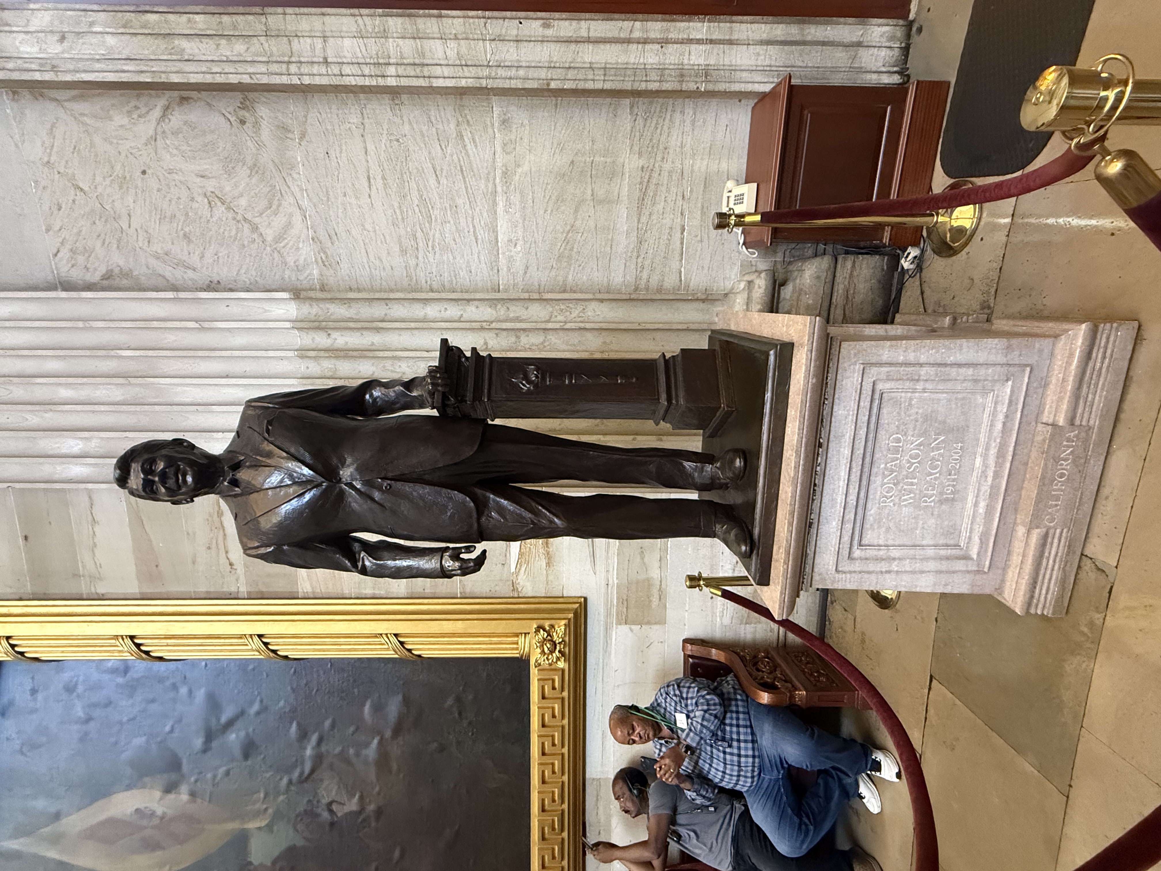Ronald Reagan Statue in US Capitol