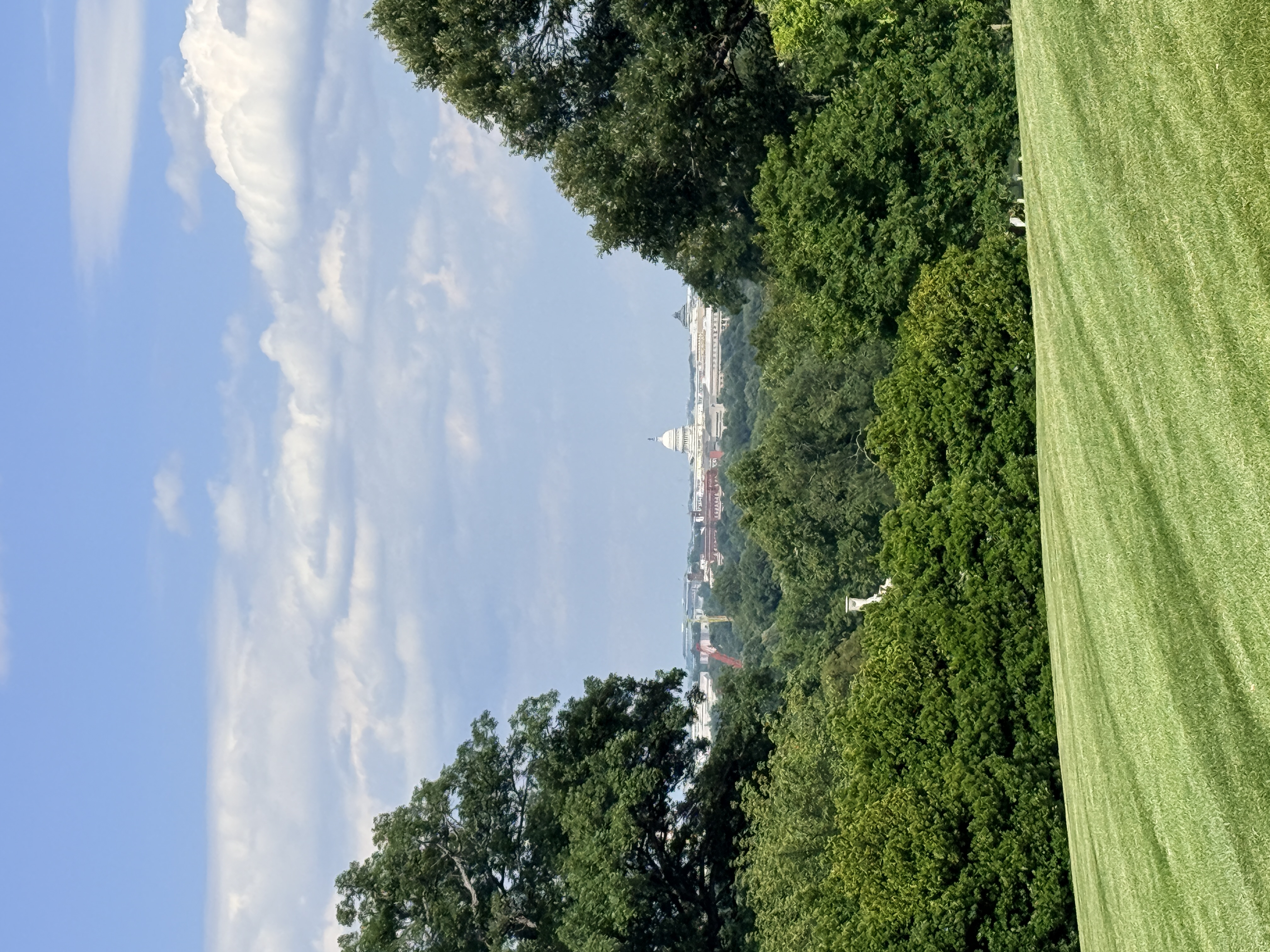 Capitol as seen from Arlington National Cemetery