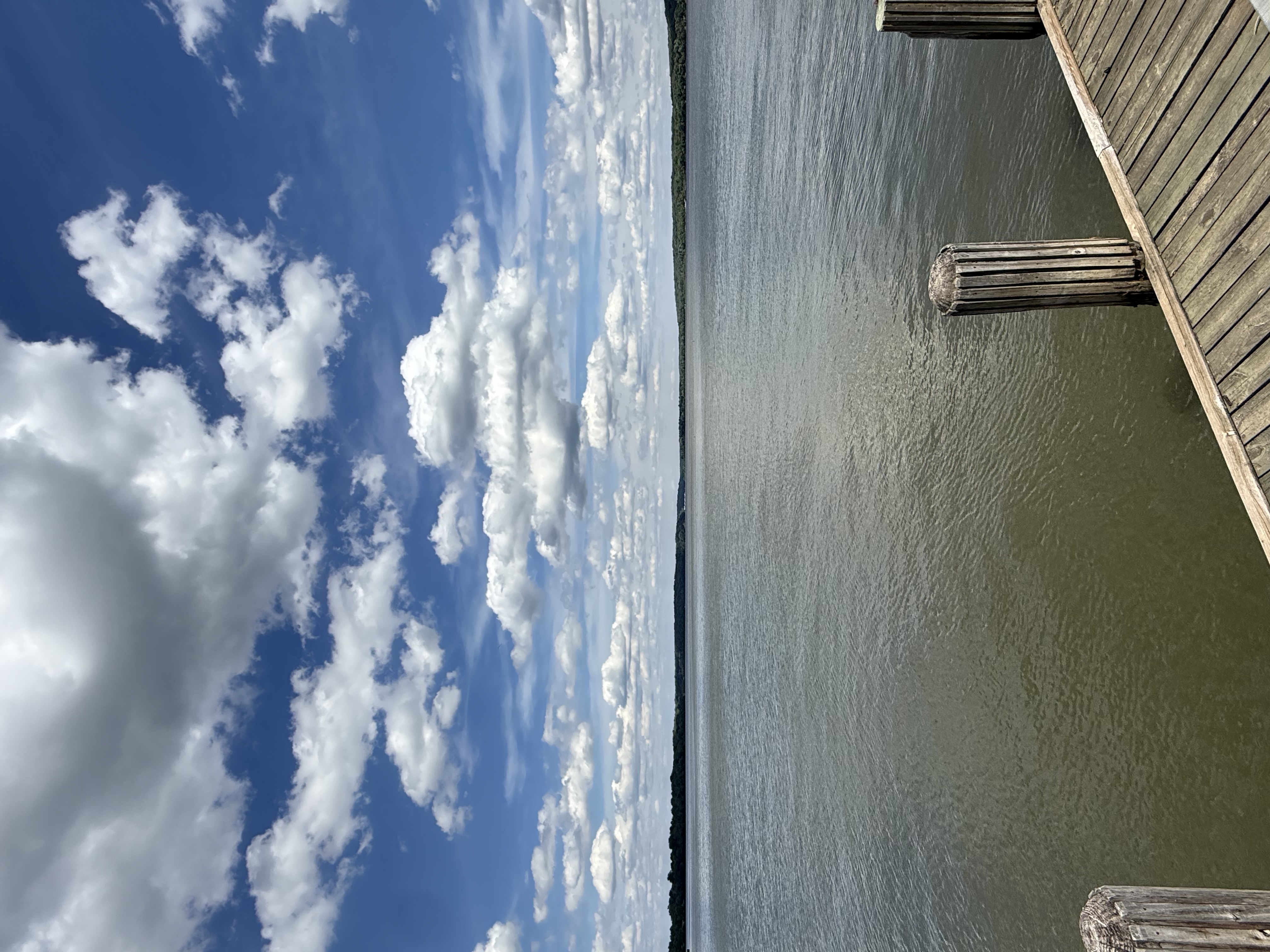 View from the dock at Mount Vernon