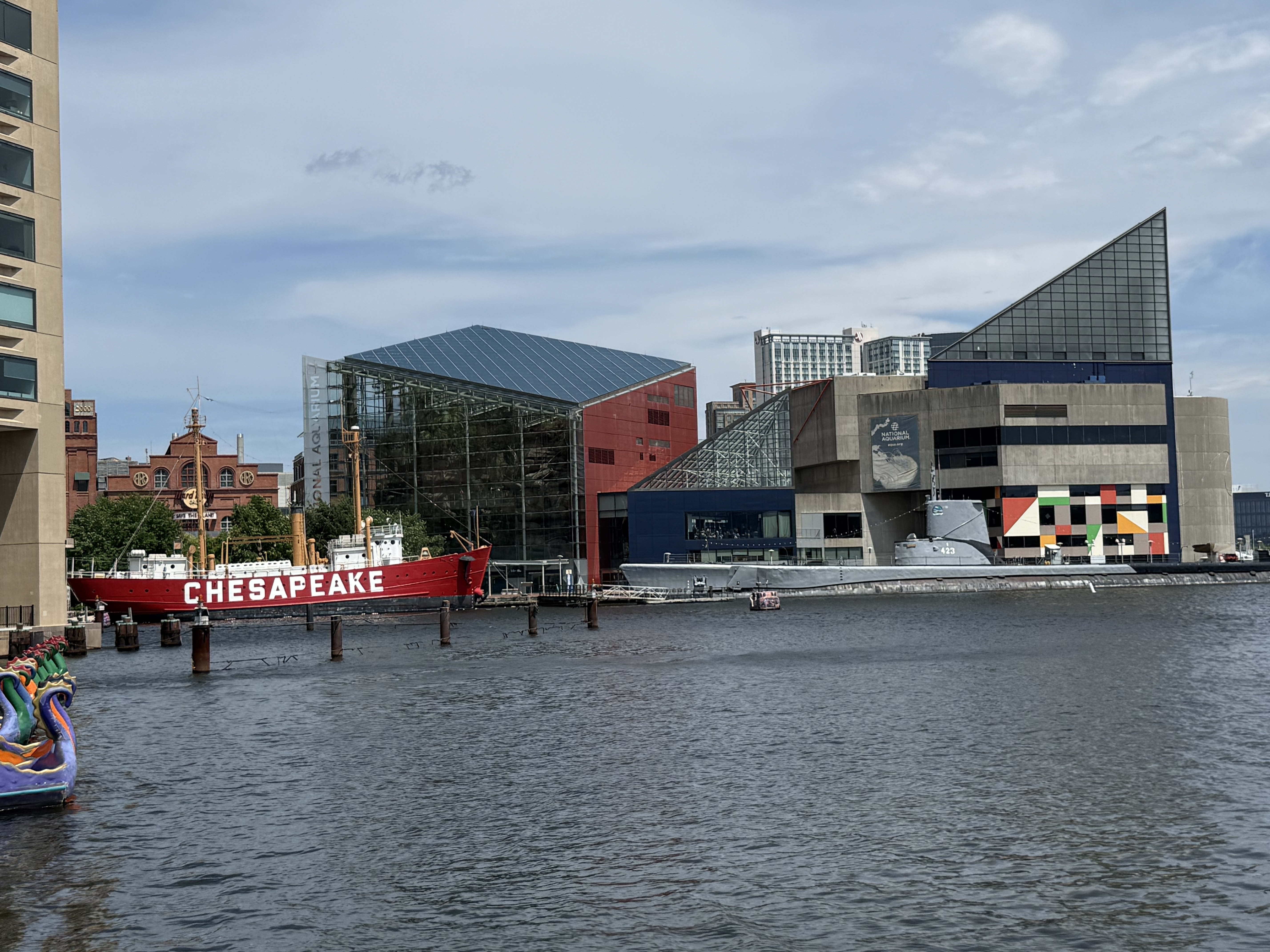 National Aquarium viewed across the Inner Harbor