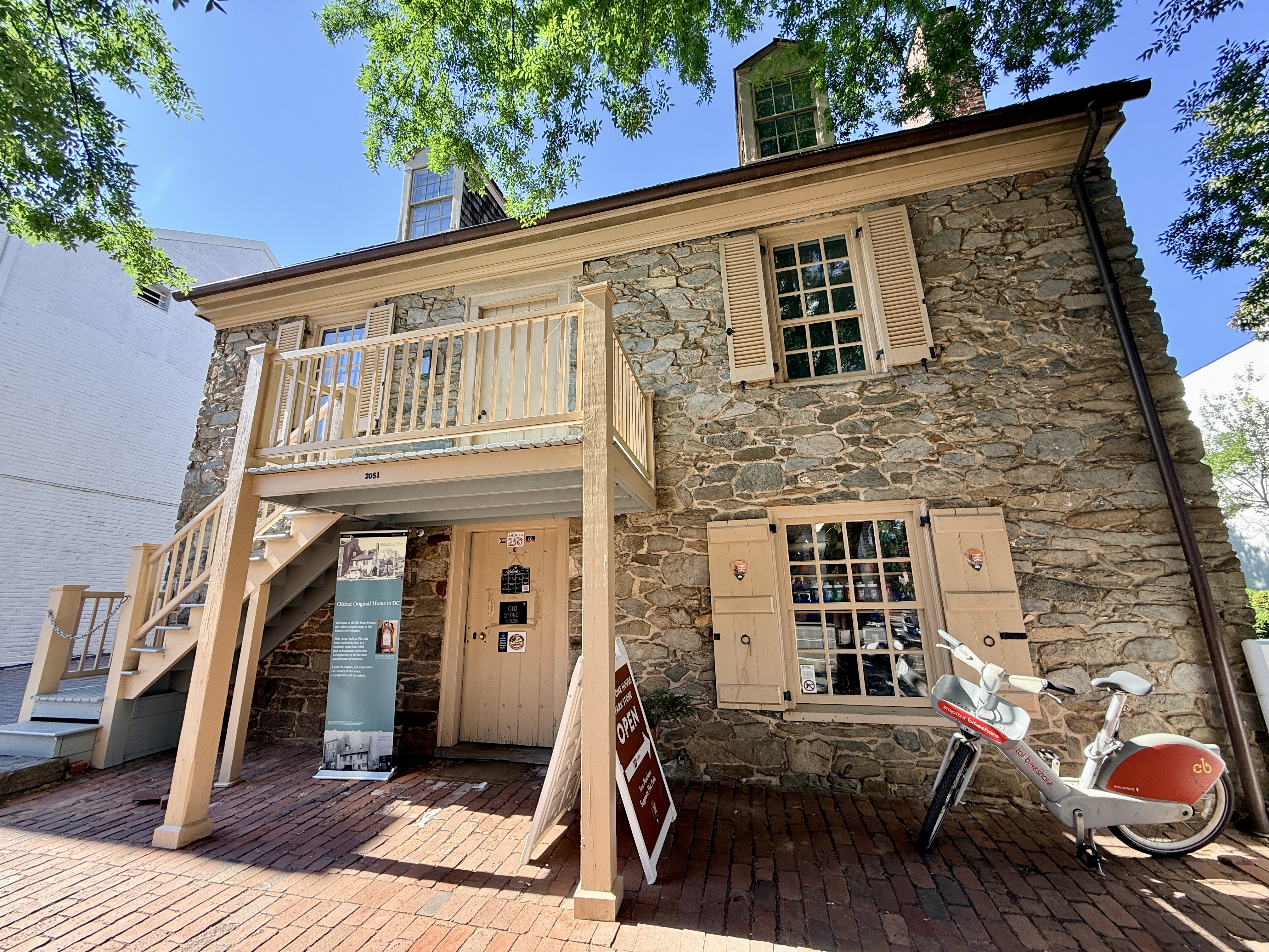 Old Stone House - the oldest home in Washington