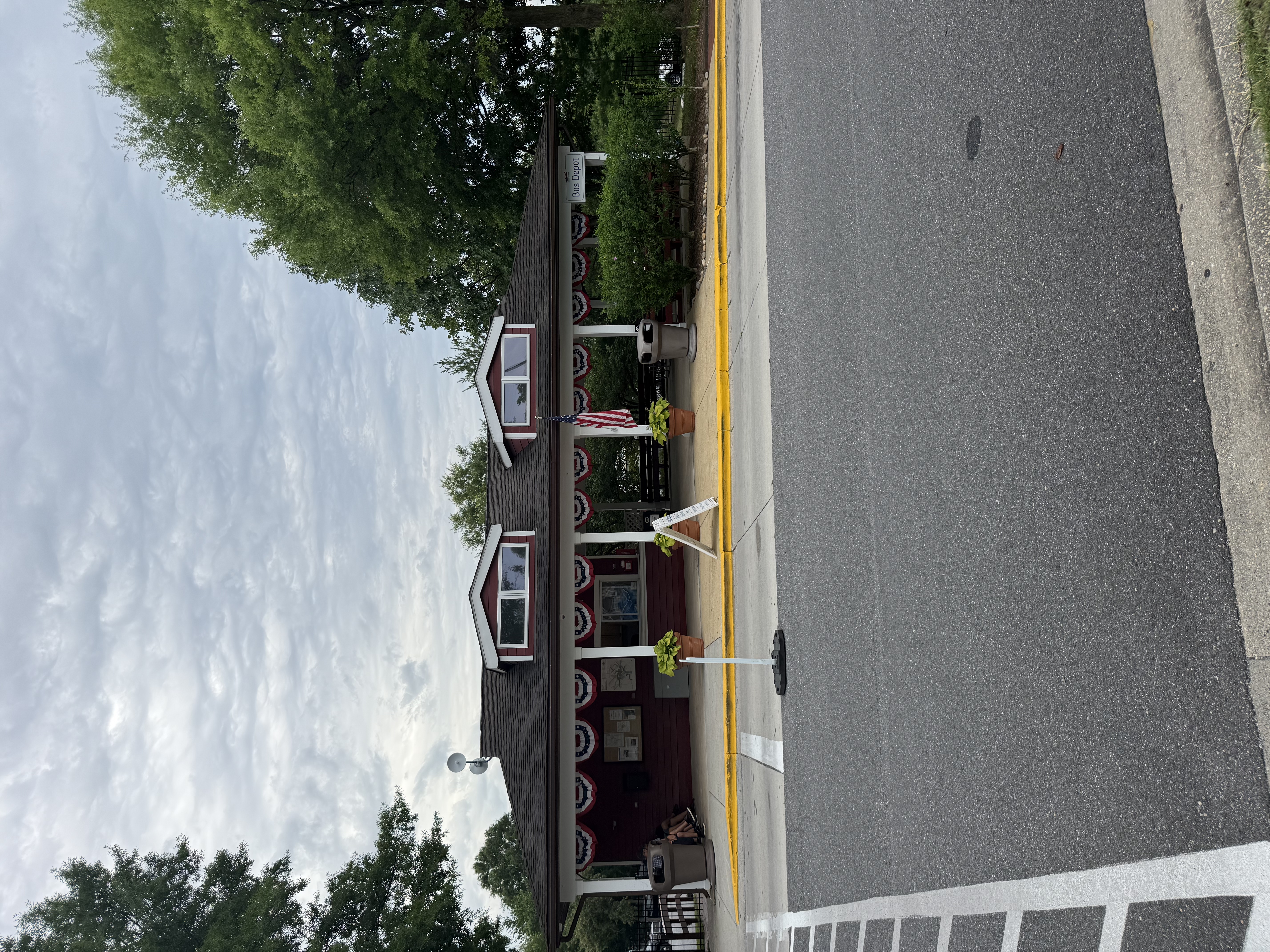 Cherry Hill Park's Bus Depot
