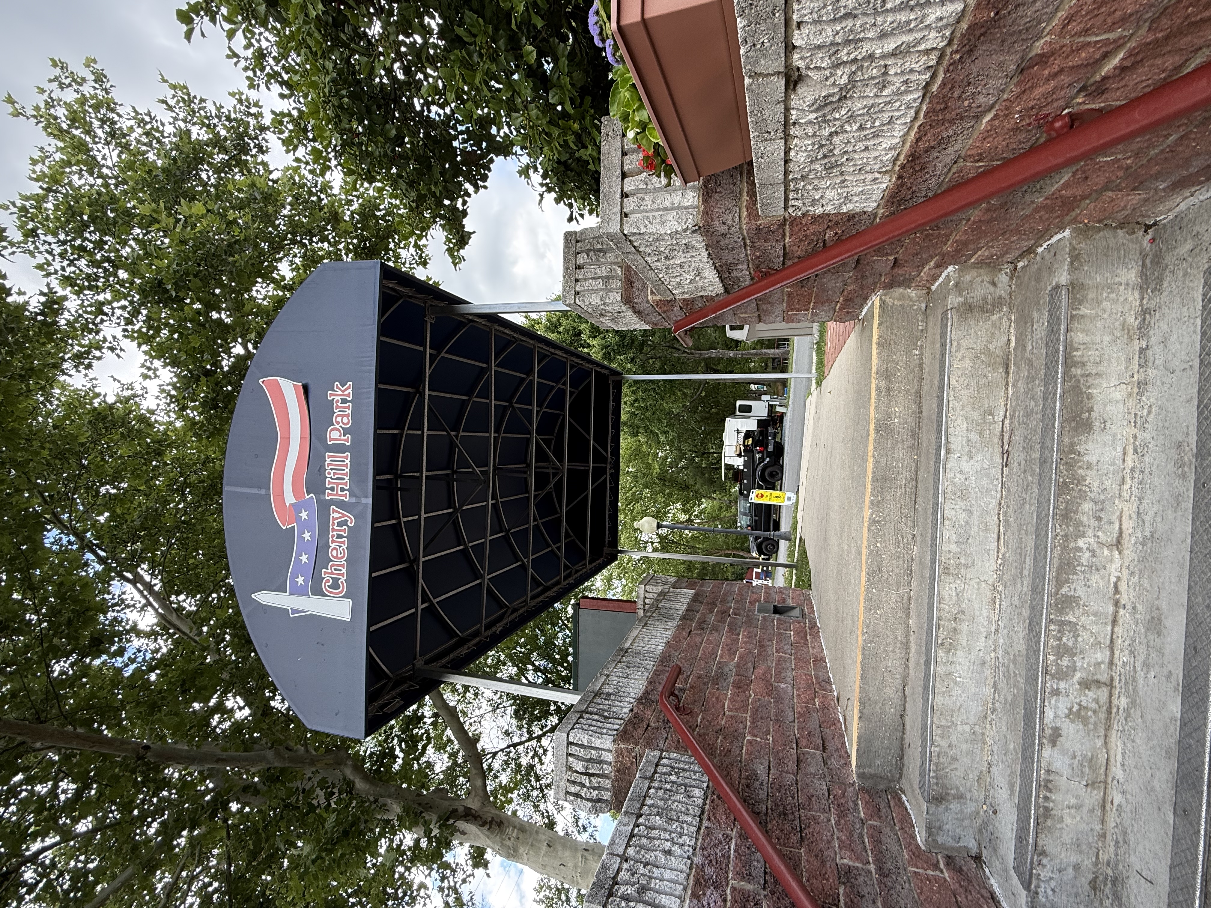 Cherry Hill Park Stairs to Pool/Activity Center