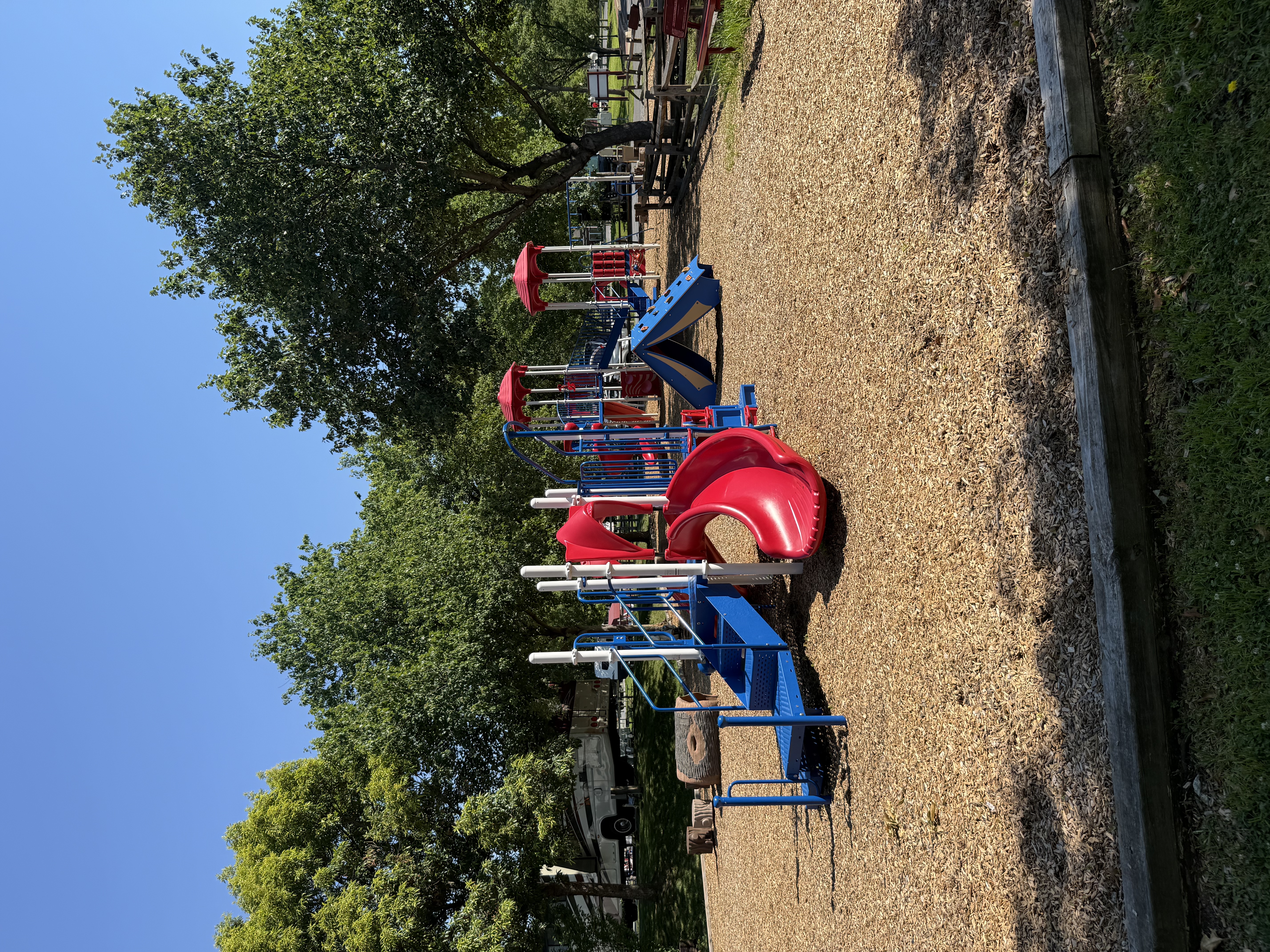 One of the several playgrounds at Cherry Hill Park