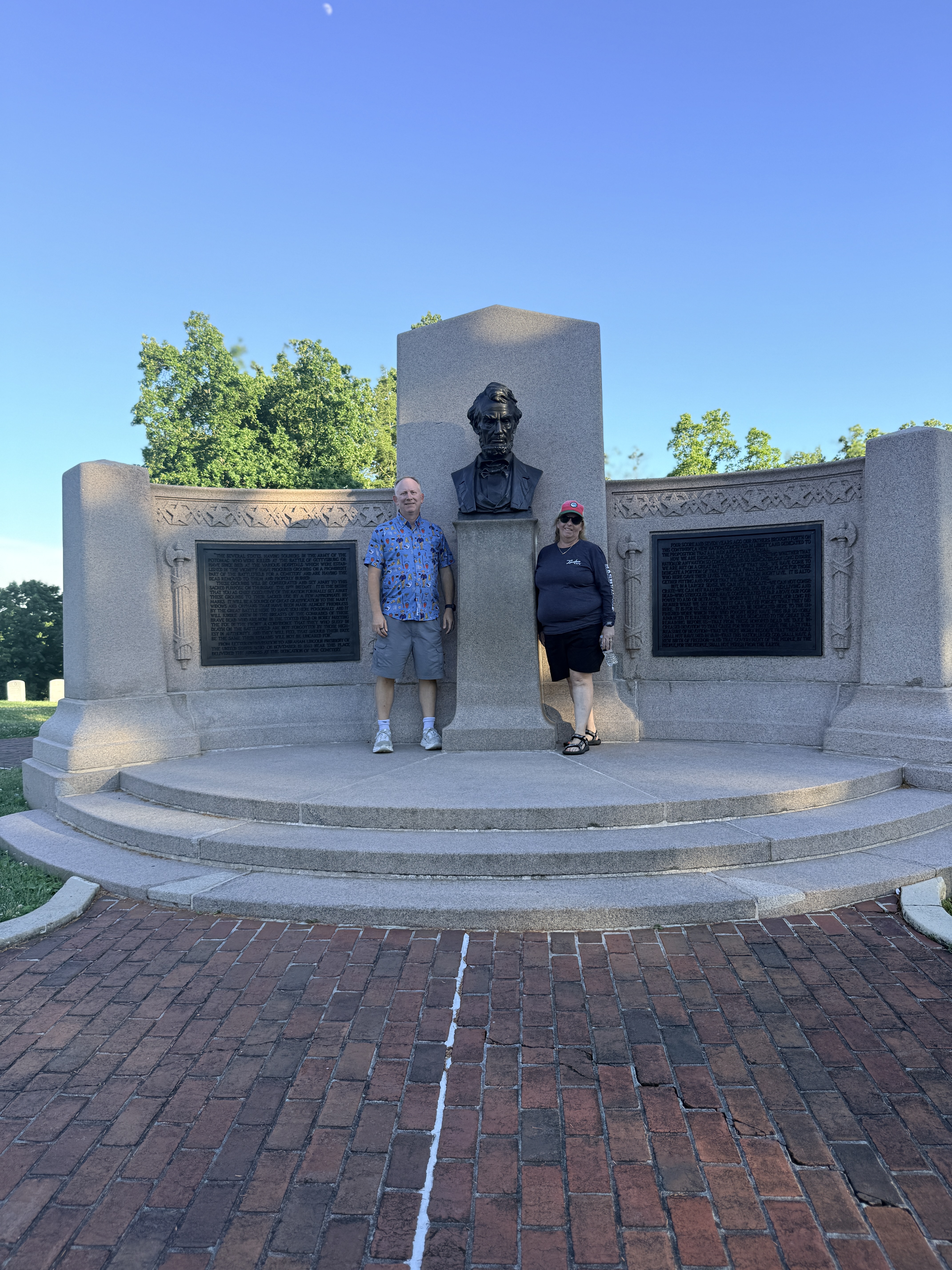 Lincoln Monument at Gettysburg National Cemetary