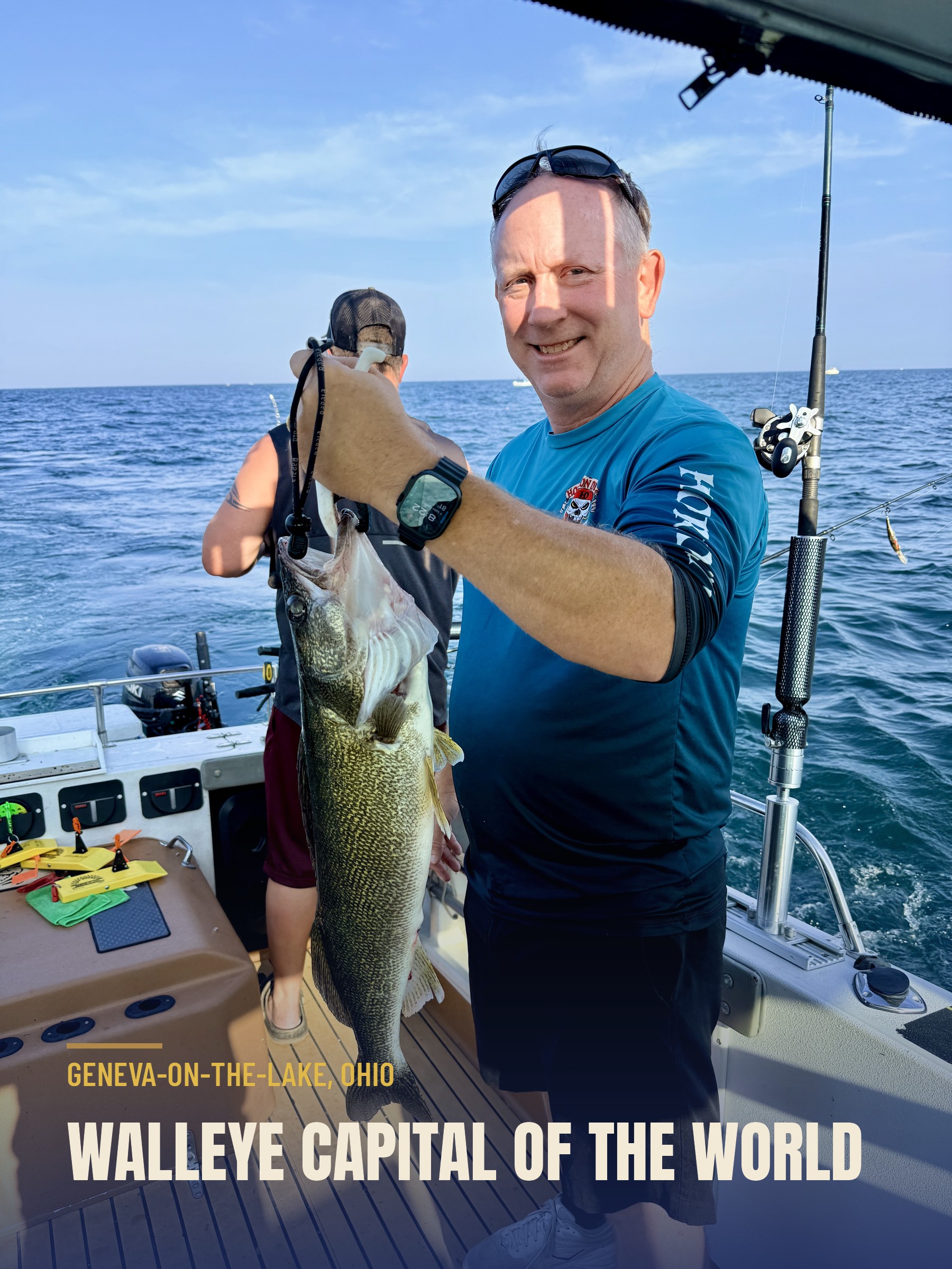 Lake Erie Walleye Charter from Geneva-on-the-Lake, Ohio